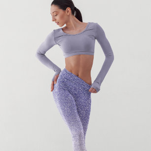 Leggings Venin de Purple Glitter