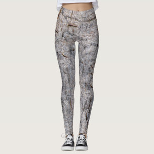 Leggings Ver tropical 1 de photo d'écorce d'arbre de natur