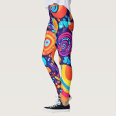 Leggings Véritable bulle Abstraite (Gauche)