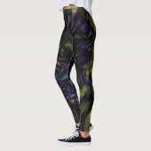 Leggings Verre Abstrait Funky Art Couleur Splash Verre mode (Gauche)