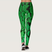 Leggings Verre brisé vert (Dos)