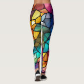 Leggings Verre Coloré, Vivid, Flashy (Dos)