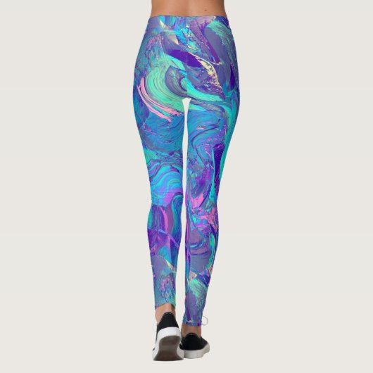 Leggings verre d'art à aile de fée : (Dos)
