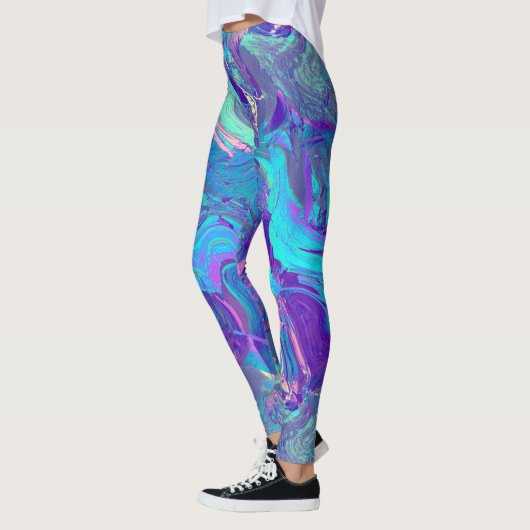 Leggings verre d'art à aile de fée : (Gauche)