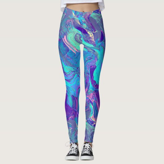 Leggings verre d'art à aile de fée : (Devant)