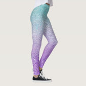 Leggings Verre Iridescente ombre vert à violet (Droite)