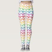 Leggings Verres arc-en-ciel (Devant)