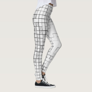 Leggings Verrouillé sur la grille de la collection de codes