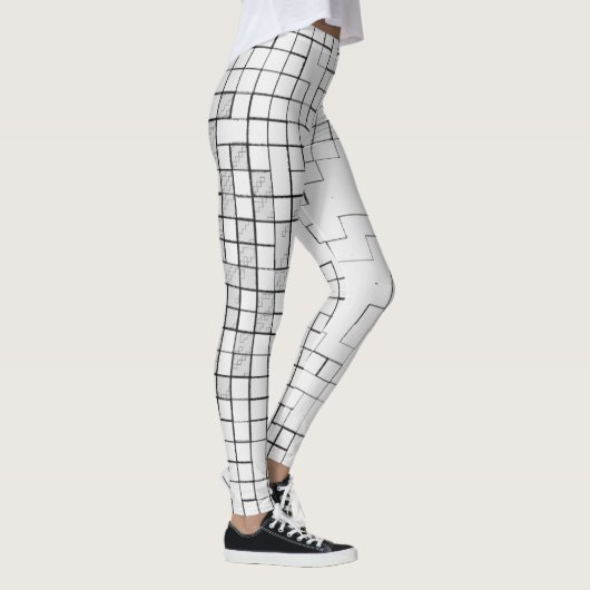 Leggings Verrouillé sur la grille de la collection de codes (Droite)