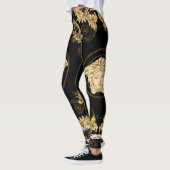 Leggings Versace Nouvelle saison Design de typographie mode (Gauche)