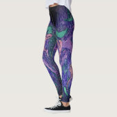 Leggings Verser Abstrait de la sonde noocturne (Gauche)
