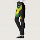 Leggings Version 2 de guêtres de drapeau de dames Jamaïque (Gauche)