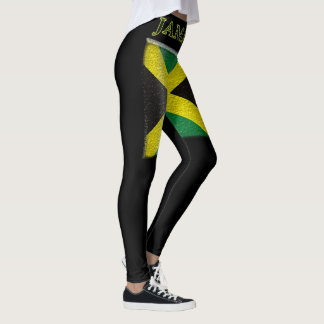 Leggings Version 2 de guêtres de drapeau de dames Jamaïque