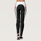Leggings Version personnalisable 1 de guêtres de club (Dos)
