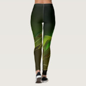 Leggings vert (Dos)
