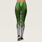 Leggings ~ vert blanc ~ Original (Dos)