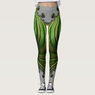 Leggings ~ vert blanc ~ Original