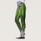 Leggings ~ vert blanc ~ Original (Gauche)