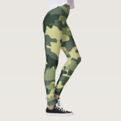 Leggings vert camouflage (Droite)