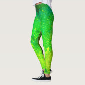 Leggings Vert chaux brillant (Gauche)