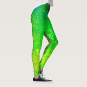 Leggings Vert chaux brillant (Droite)
