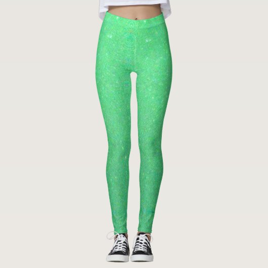 Leggings Vert clair (Devant)