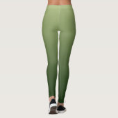 Leggings Vert concombre (Dos)