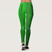 Leggings Vert de girafe (Dos)