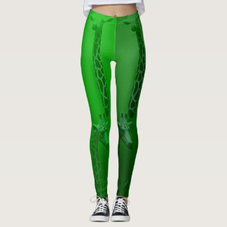 Leggings Vert de girafe