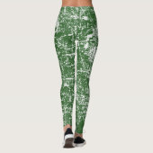 Leggings Vert déprimé (Dos)