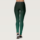 Leggings Vert émeral (Dos)