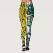 Leggings Vert et jaune (Dos)
