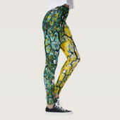 Leggings Vert et jaune (Droite)