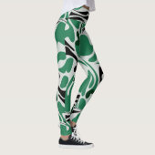 Leggings vert et noir (Droite)