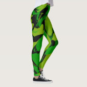 Leggings Vert et noir (Droite)
