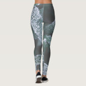 Leggings Vert Feuille Plante Grass Frost Frost (Dos)