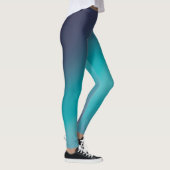 Leggings Vert gris clair de lune ombre (Droite)