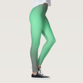 Leggings Vert gris clair de lune ombre effet (Droite)