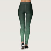 Leggings Vert gris foncé vert foncé vert foncé ombre rustiq (Dos)