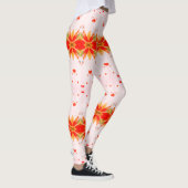 Leggings Vert orange vif et rose (Droite)