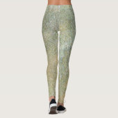 Leggings Vert pastel Crème Beige Grès naturel (Dos)