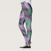 Leggings ~ vert pourpre ~ Original (Gauche)