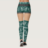 Leggings Vert RPG | Retro Doux moche Moyenne peau (Dos)
