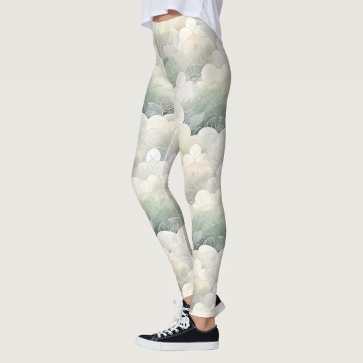 Leggings Vert Sérénité (Gauche)