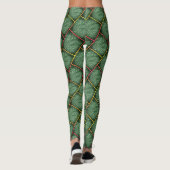 Leggings Vert sous « filet, écran, grille » dans des (Dos)