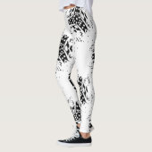 Leggings Vertical, Charbon, Dune (Gauche)