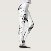 Leggings Vertical, Charbon, Dune (Droite)