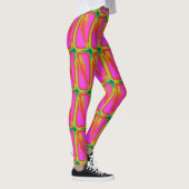 Leggings verticule blonde mermaids rose (Droite)