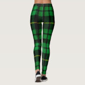 Leggings verts (Dos)