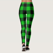 Leggings verts (Dos)